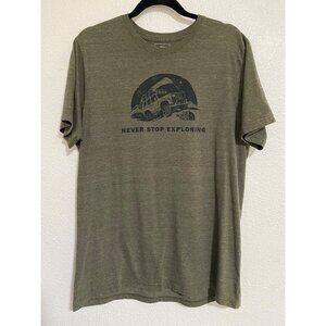 The North Face Men's T Shirt Sz XL Slim Fit Never Stop Exploring Casual Outdoor